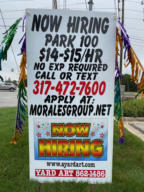 yard sign