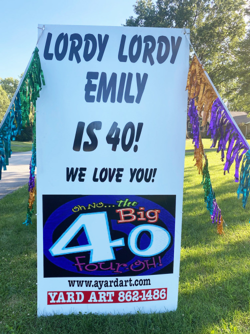 yard sign